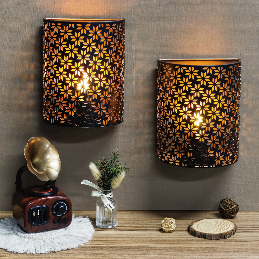 Battery powered deals wall sconce