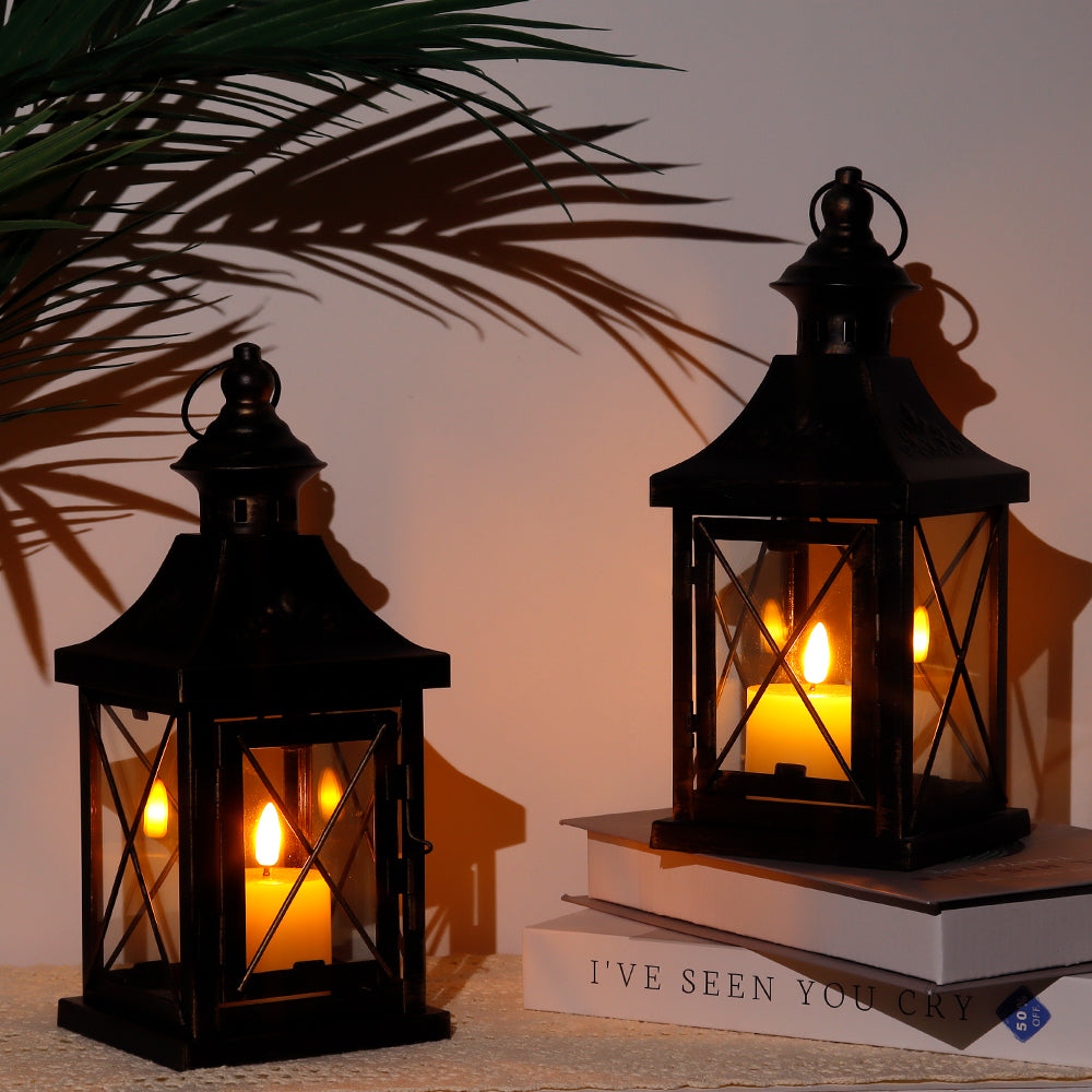 5 Cheminée LED couleur - Lanterne décorative, Algeria